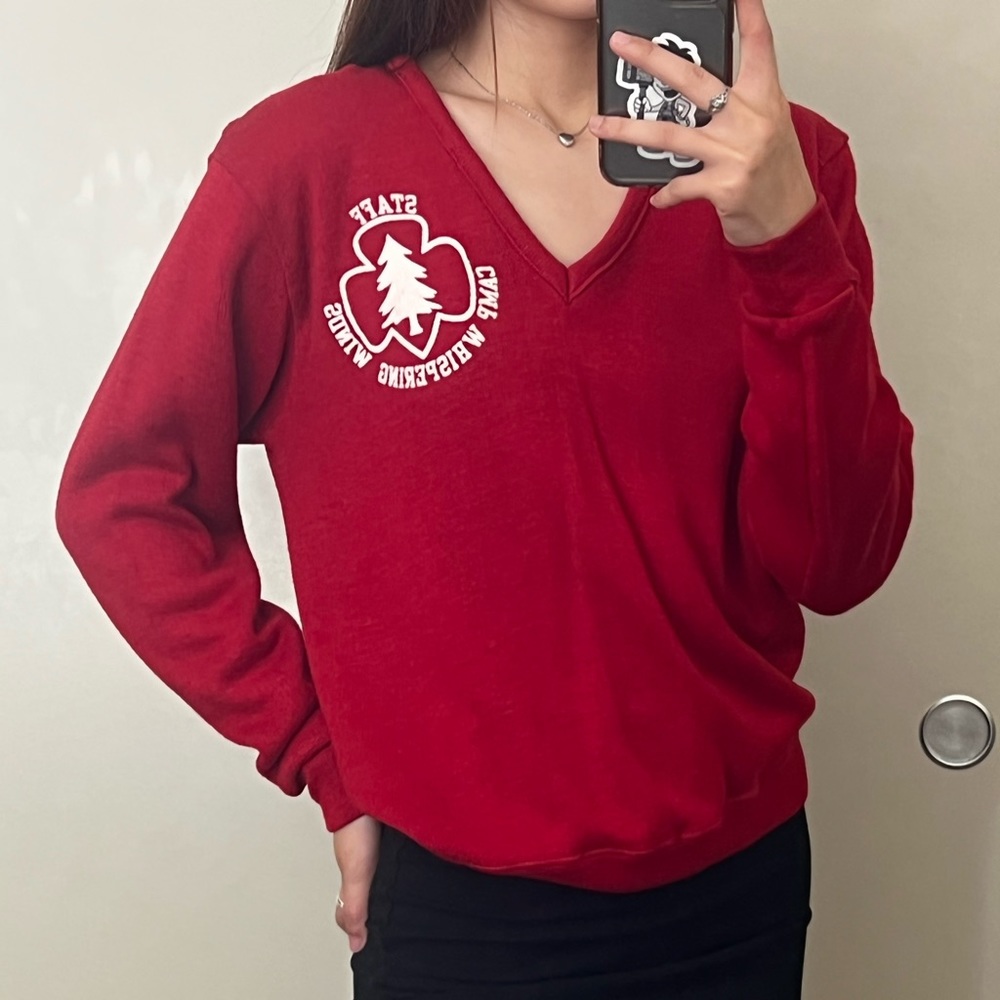 vintage camp counselor sweater